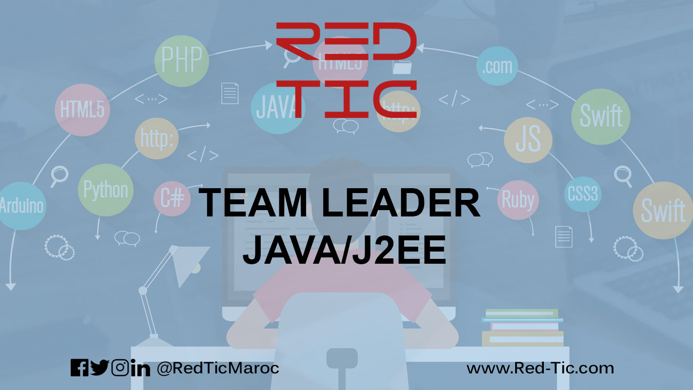 You are currently viewing TEAM LEADER JAVA/J2EE (5 ANS D’EXPÉRIENCE)