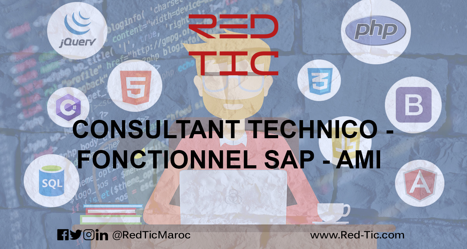 You are currently viewing CONSULTANT TECHNICO – FONCTIONNEL SAP – AMI