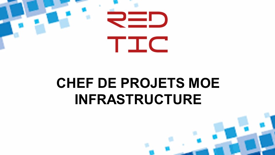 You are currently viewing CHEF DE PROJET MOE INFRASTRUCTURE