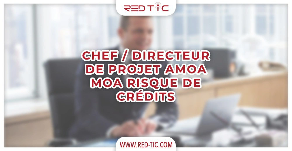 You are currently viewing DIRECTEUR/CHEF DE PROJETS AMOA MOA RISQUE DE CRÉDITS