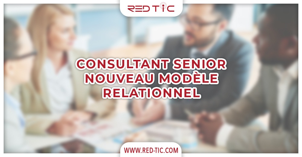 CONSULTANT SENIOR NOUVEAU MODÈLE RELATIONNEL