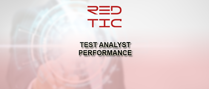 You are currently viewing TEST ANALYST PERFORMANCE